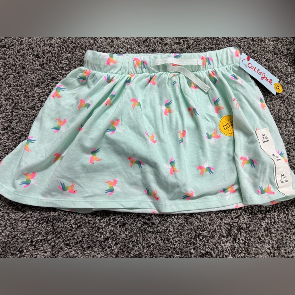 Cat & Jack Mint Green Skirt 7-8